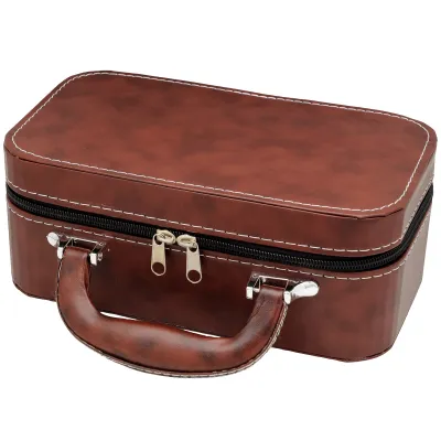 Travel set with jar - black