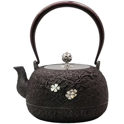 Luxury Cast Iron Teapot – Birds 1.4 l