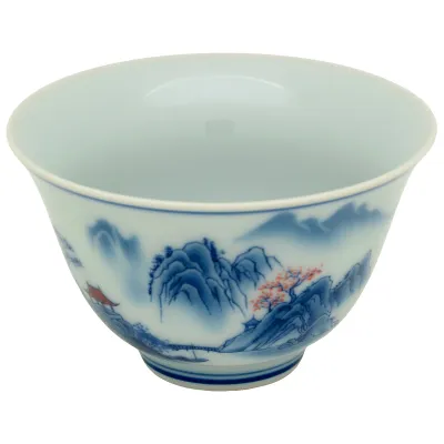 Light blue cup Mountains