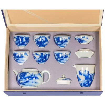 Fen Qing Porcelain Tea Set – Shan Shui