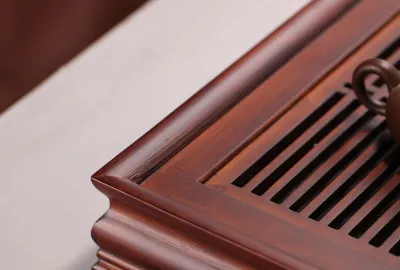 Dark Tea Tray Grid