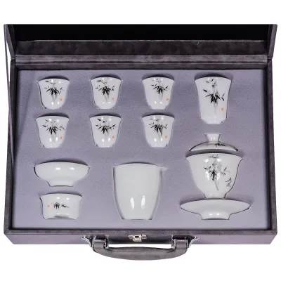 Bing Zhong Yu Ci Porcelain Tea Set – Zhu Ye