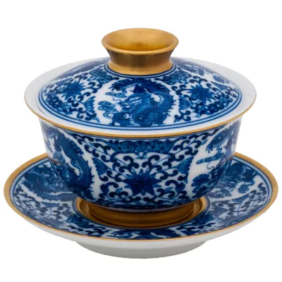 Gaiwan Blue Dragon