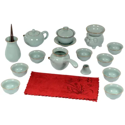 Fen Qing Ru Yao Porcelain Tea Set 2