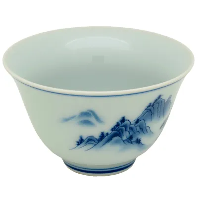 Light blue cup Mountains