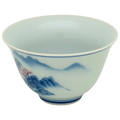 Light blue cup Mountains