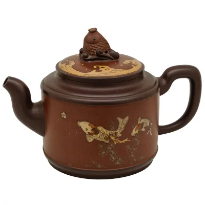 Teapot Yixing Nian Nian Yu Yu 400ml