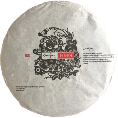 Orijin 2017 Jing Mai Bing Cha 180g