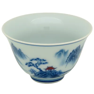 Light blue cup Mountains