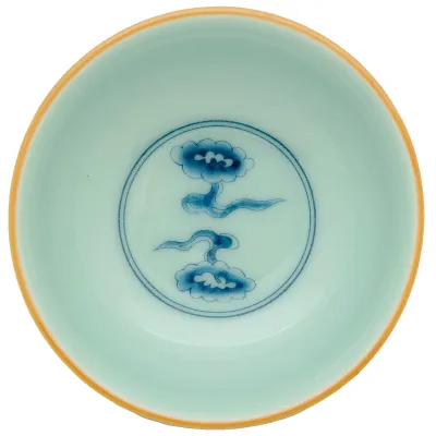 Light blue cup Dragon