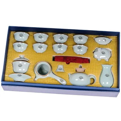 Fen Qing Ru Yao Porcelain Tea Set 2