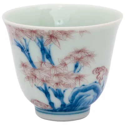 Cup Red Bamboo