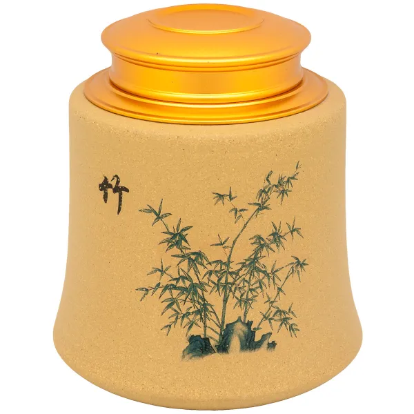 Product Yixing Tea Jar 150g - Bamboo Image
