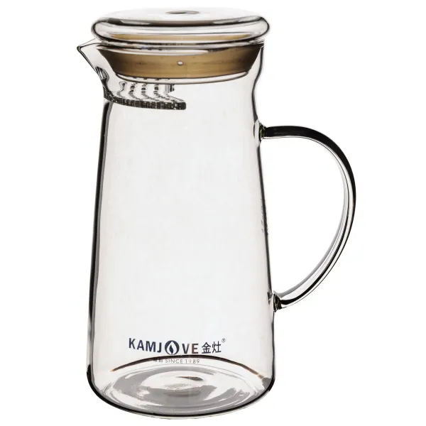 Product Brewing teapot with a built-in glass spout strainer 700ml Image