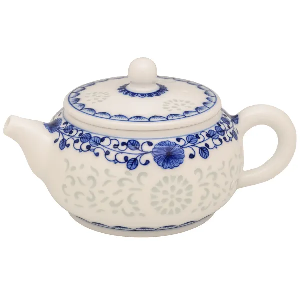 Product Rice Grain Teapot Lotus and Climbing Plant Image