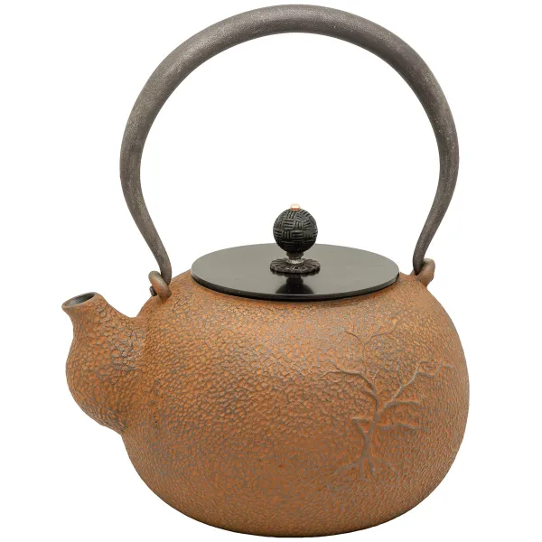 Product Cast Iron Tetsubin Teapot – Old Tree Welcoming Spring Image