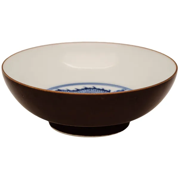 Product Brown Cup with Dragon Image