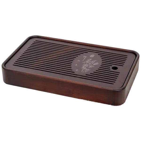 Product Dark Bamboo Tea Tray rounded Image