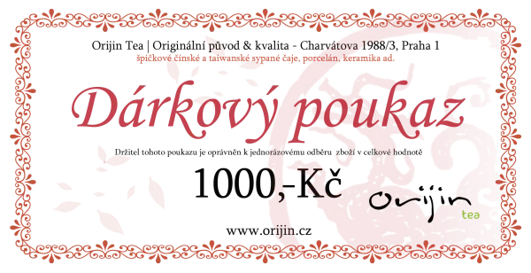 Product Gift voucher 1000 CZK Image