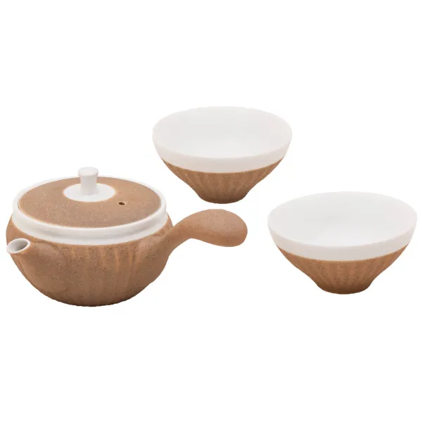 Product Japanese-Style Brown Tea Set Image