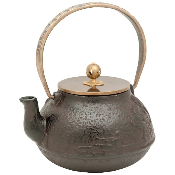 Product Cast Iron Teapot - Lotus Image