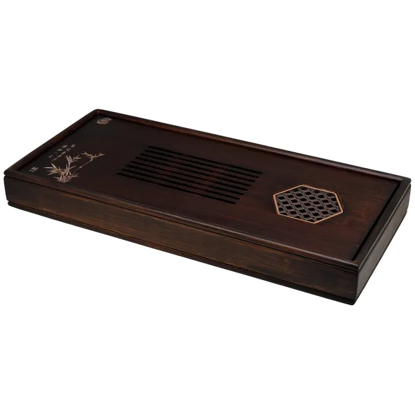 Product Tea Tray Bamboo smaller longitudinal (Pin Zhu) Image