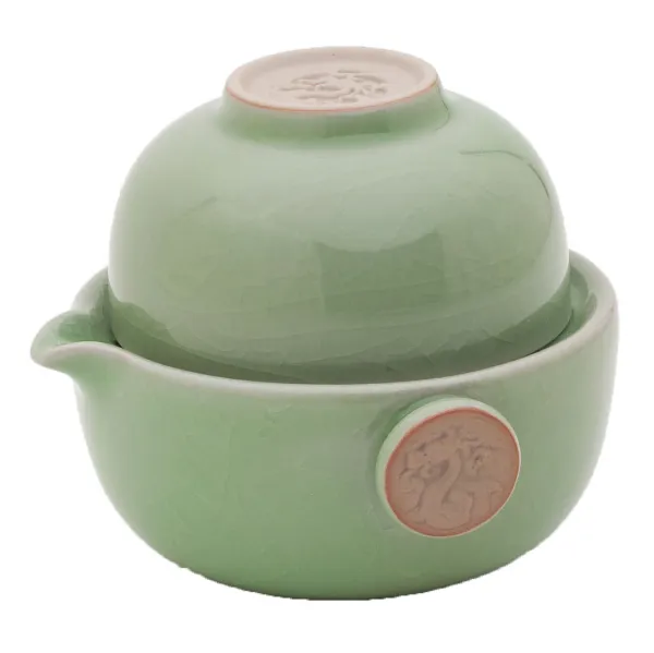 Product Celadon Gaiwan and matching cup Image