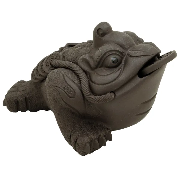 Product Small Dark Three-legged Money Frog Image