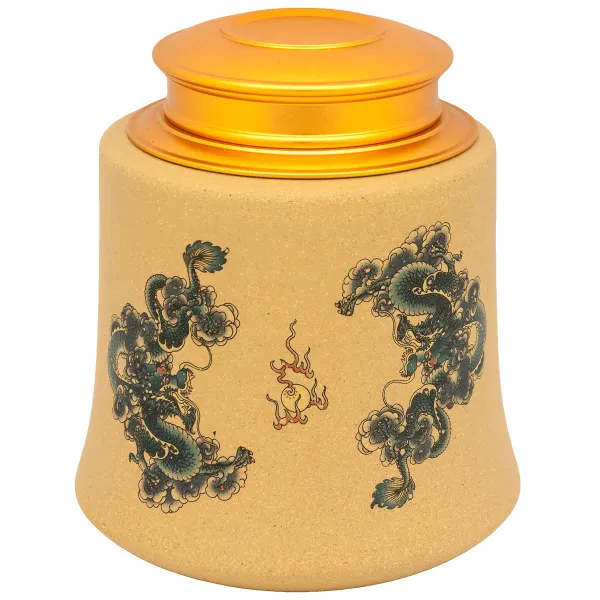 Product Yixing Tea Jar 150g - Dragons Image