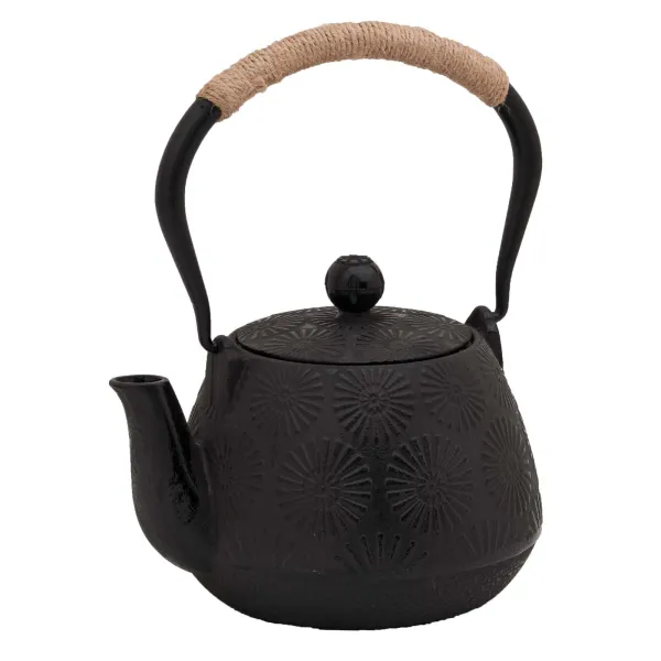 Product Cast Iron Teapot – Sunflower Image