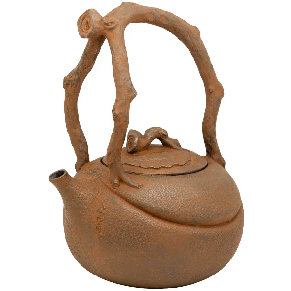 Product Cast Iron Tetsubin Teapot –  Heavenly Peach Image
