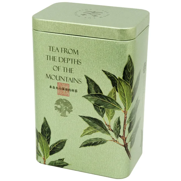 Product Tea Tin - Tea Plant Image