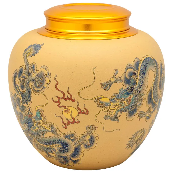 Product Yixing Jar 500g - Dragons Image