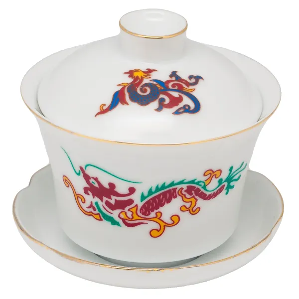 Product Gaiwan Colorful Dragon Image